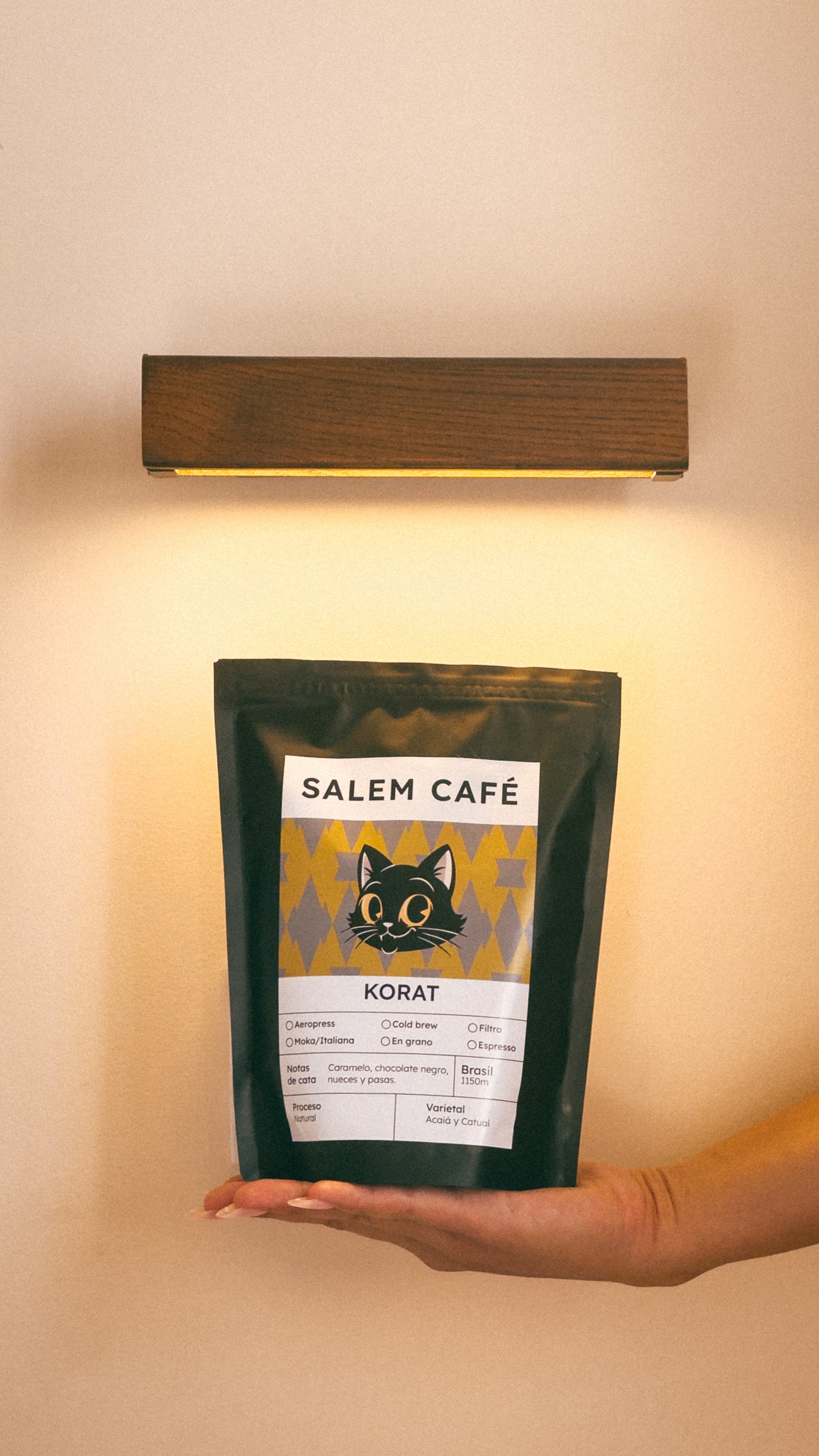 Café de especialidad de Brasil "Korat" 81,5 SCA