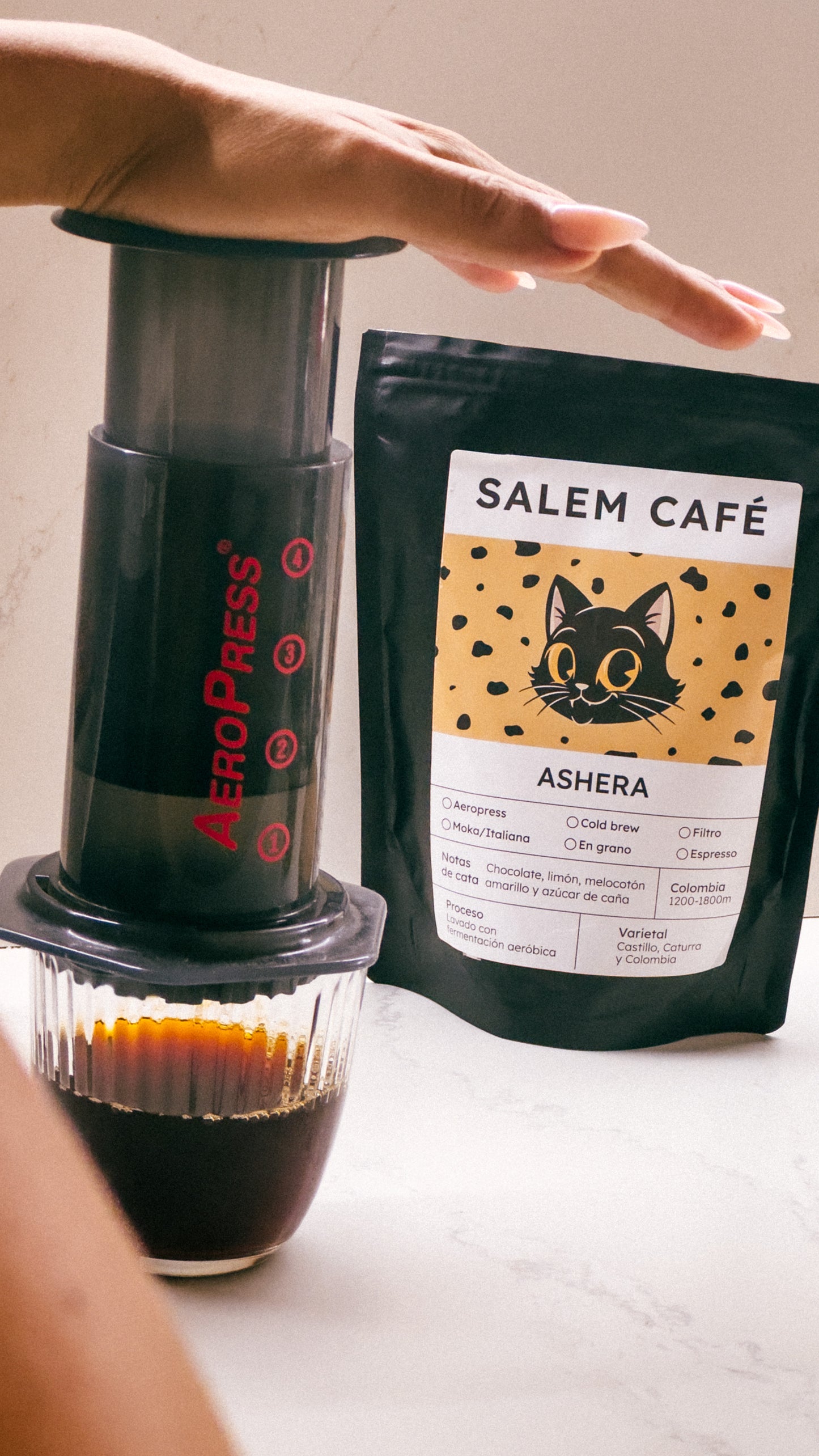 Pack café de especialidad "espresso" Korat + Ashera + Montés