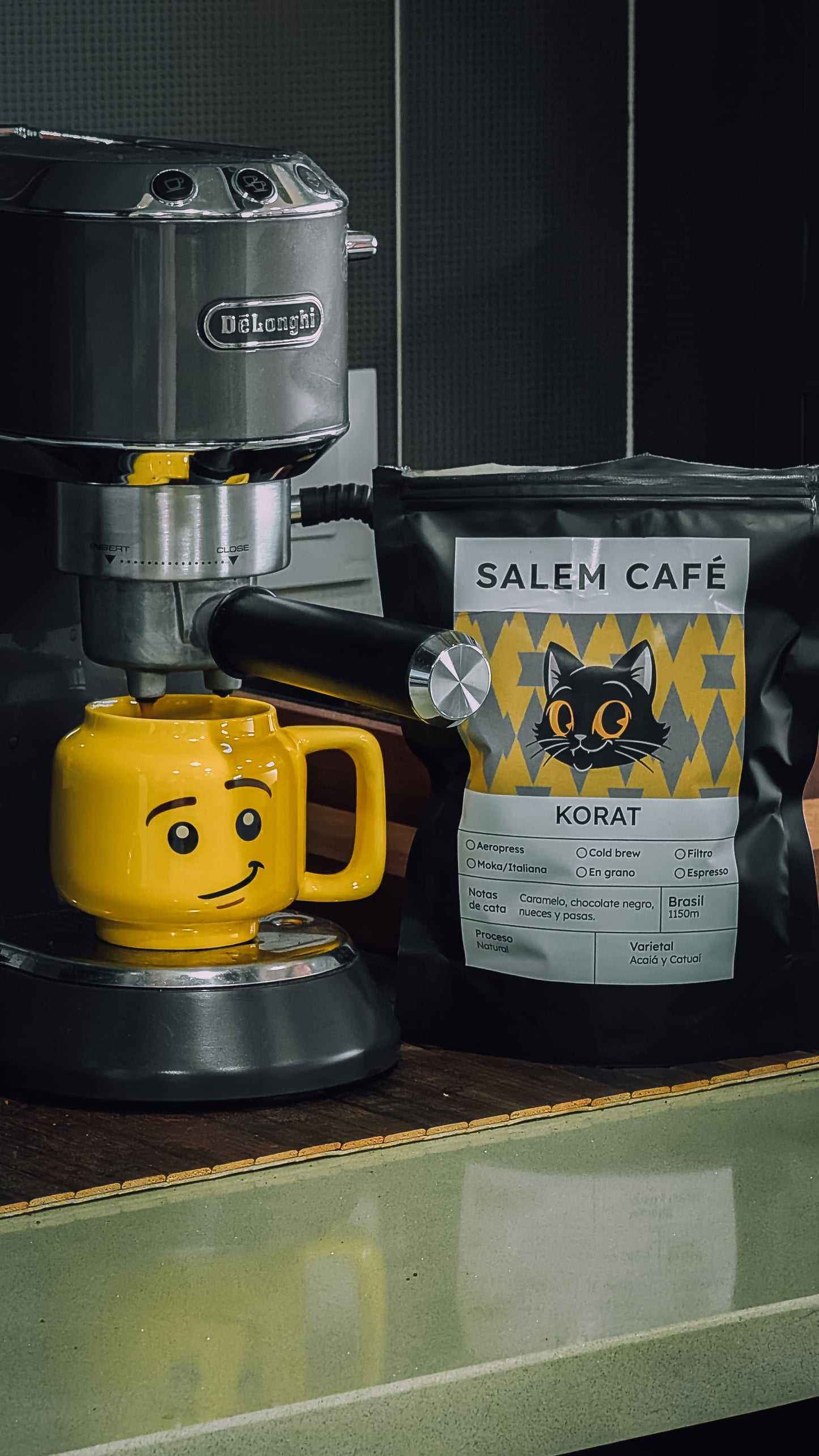 Café de especialidad de Brasil "Korat" 81,5 SCA