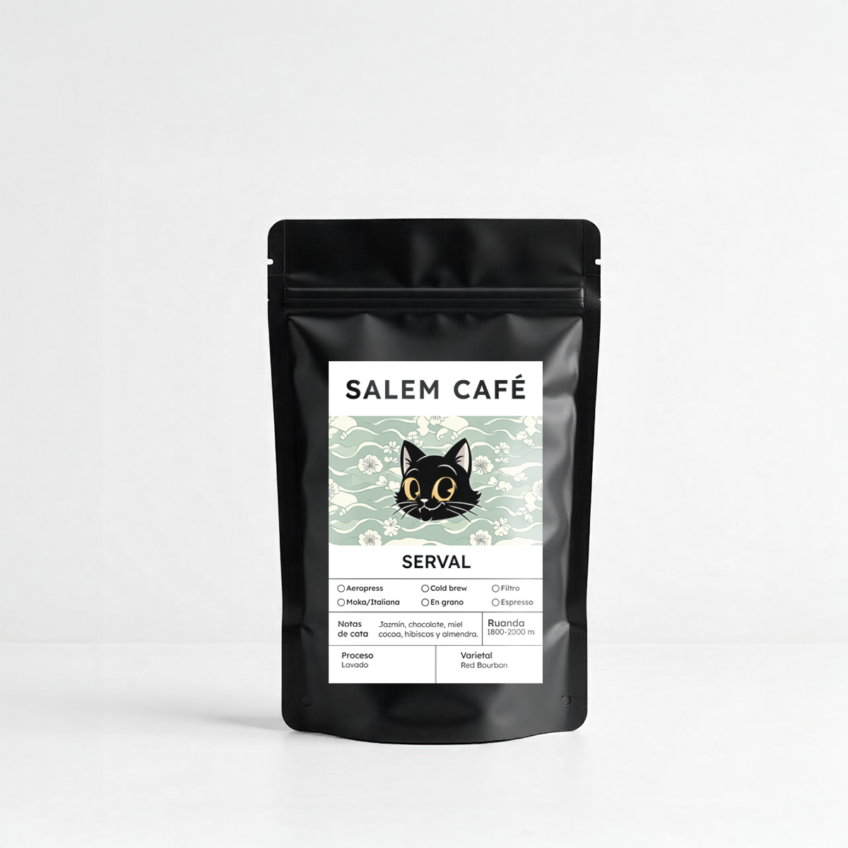 Café de especialidad de Ruanda Serval – 100 % arábica
