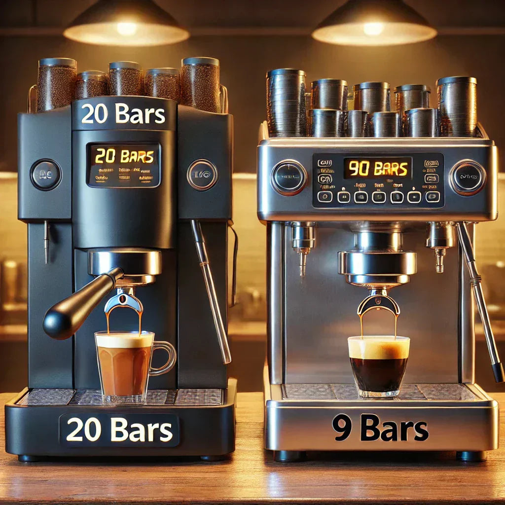 ¿Cuantos bares tiene que tener una cafetera para hacer un buen café?