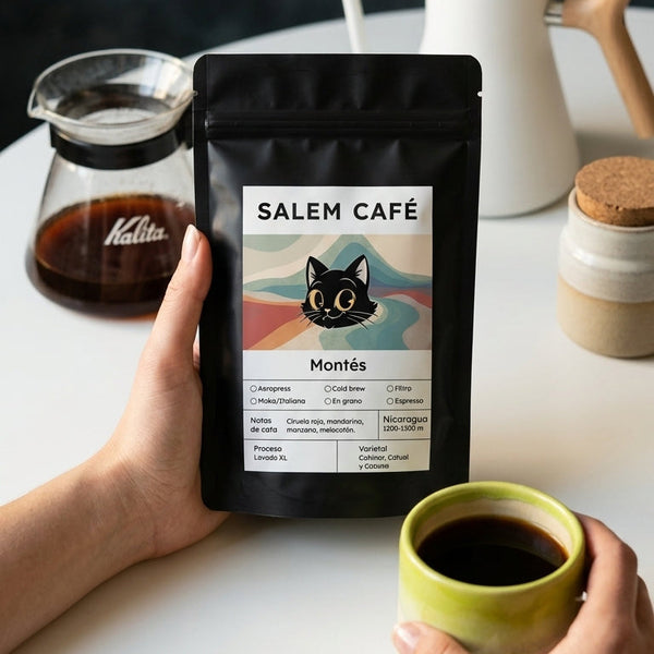 Café de especialidad de Nicaragua "Montés" 86 SCA