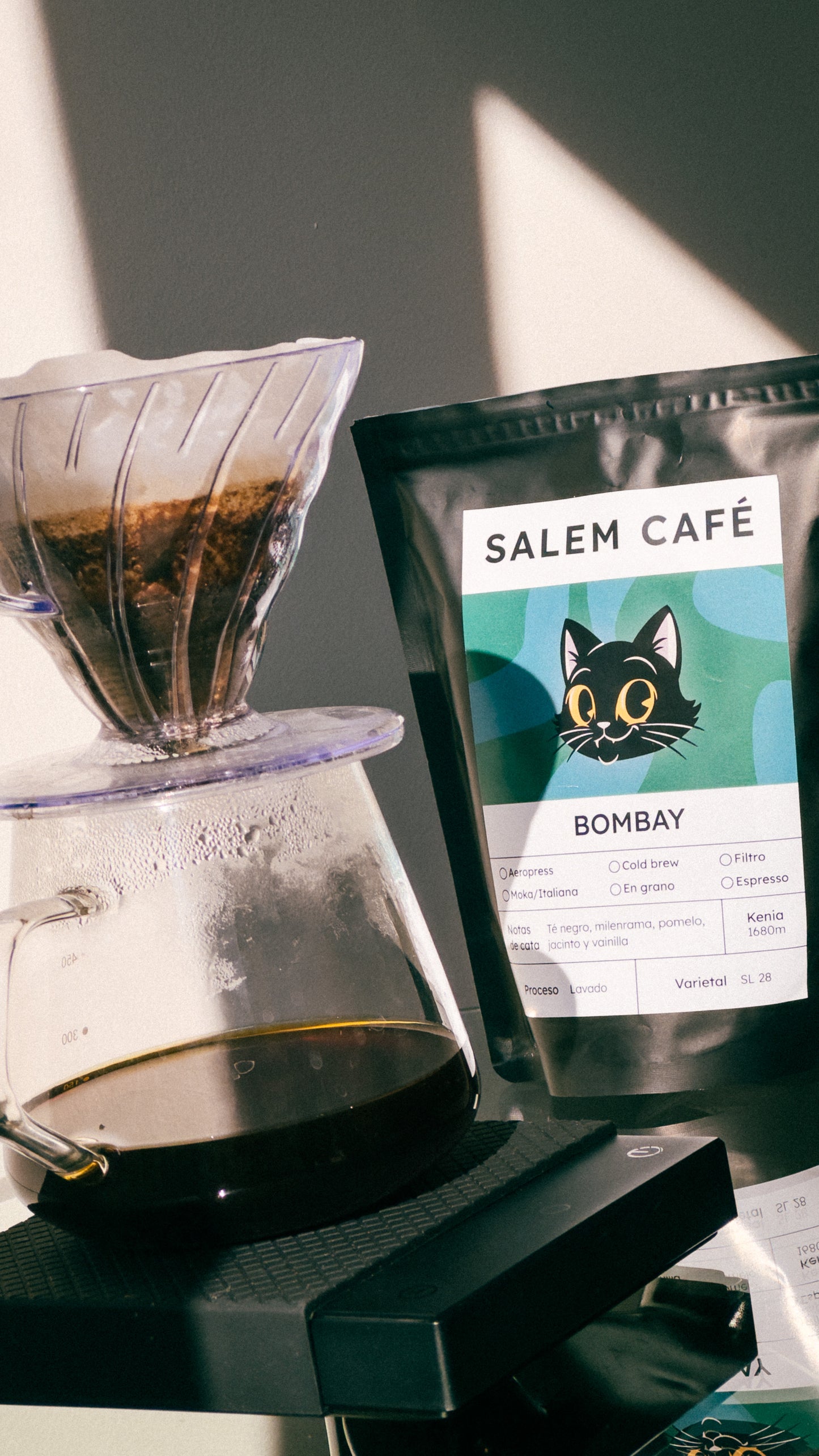 Café de especialidad de Kenia "Bombay" 86 SCA