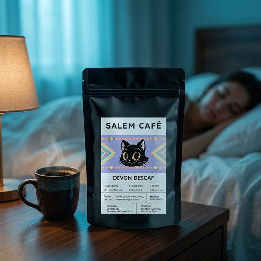 Café de especialidad descafeinado de México "Devon Descaf" 83,5 SCA