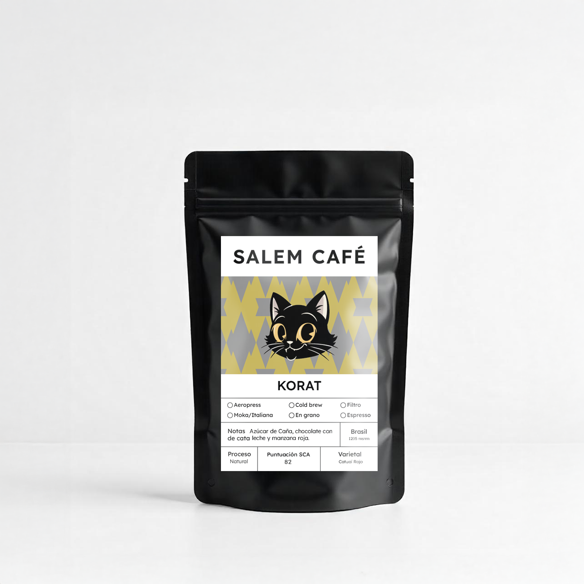 (NUEVO) Café de especialidad de Brasil "Korat" 82 SCA