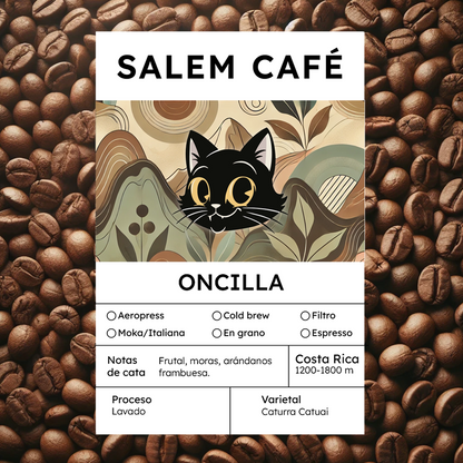 Café Costa Rica Oncilla 100% arábica, de especialidad