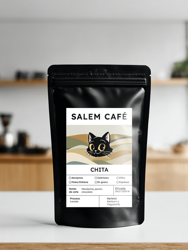 Café de especialidad de Etiopía "Chita" 86 SCA
