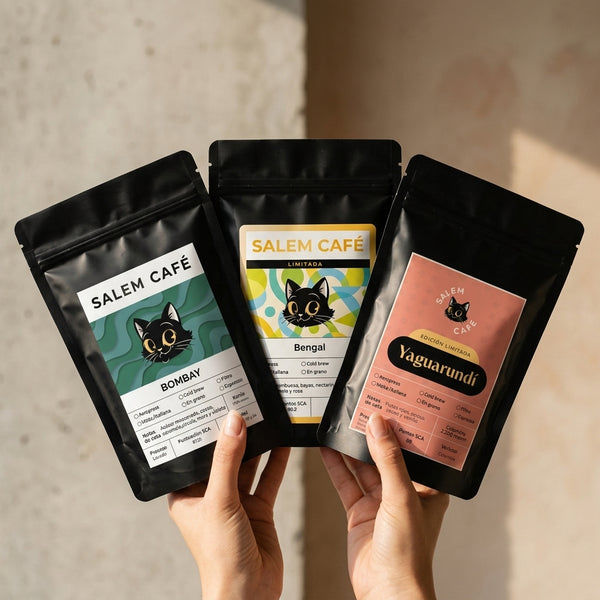Pack café de especialidad para filtro - Bombay + Bengal + Yaguarundí